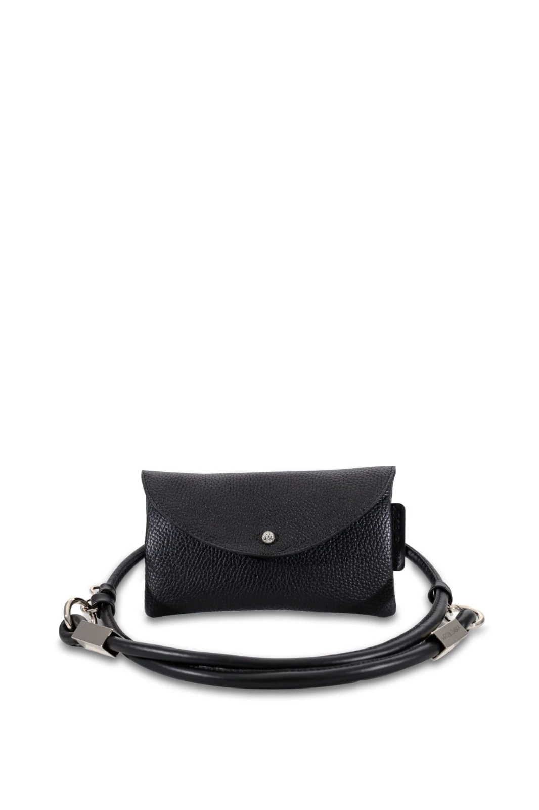Pocket Bag + Leather Rope Silver