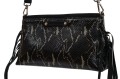 Handbag Snake/Stripes Black