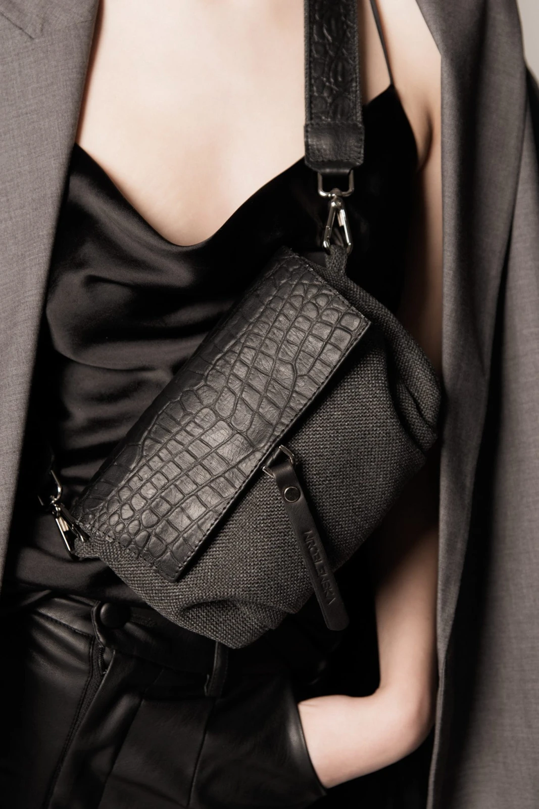 SOFT BAG S GRAPHITE