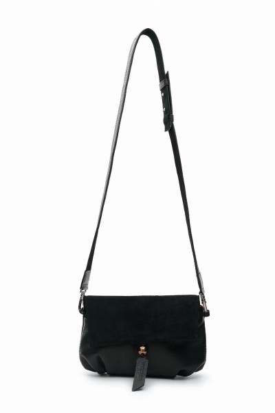 SOFT BAG S VELVET BLACK