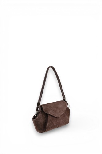 Shell bag s dark brown velvet skos.jpg