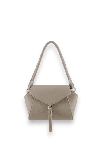 SHELL BAG M SAND
