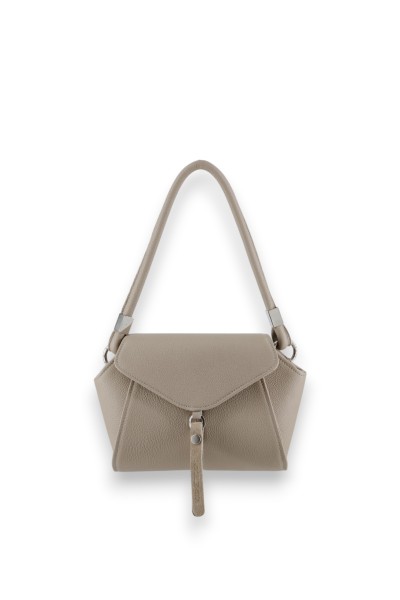 SHELL BAG M SAND