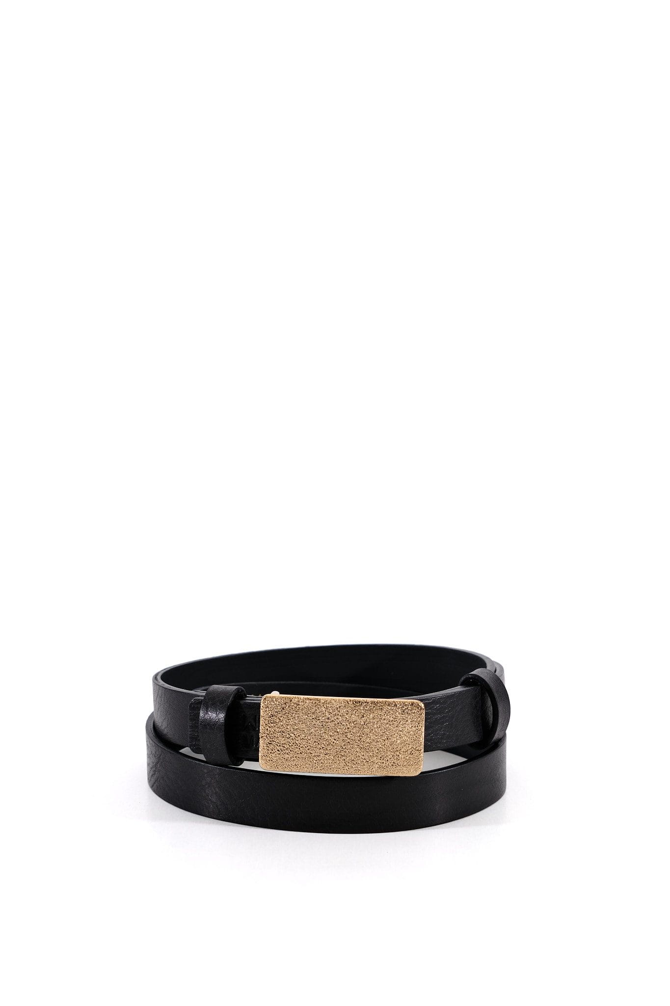 Leather Belt Gold | sklep internetowy Bywroblewska.com